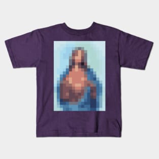 8bit Pixel Art Jesus Christ Kids T-Shirt